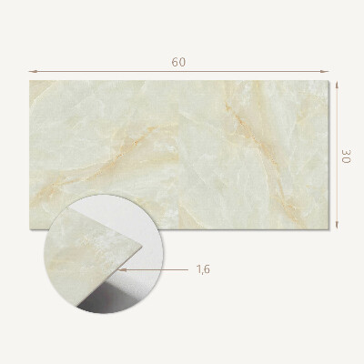 Pvc wandpaneel Elegantes Marmormuster