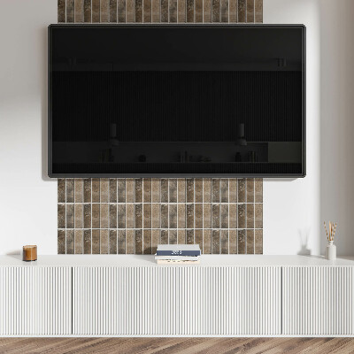 Pvc wandpaneel Vertikale Fliesenrippen