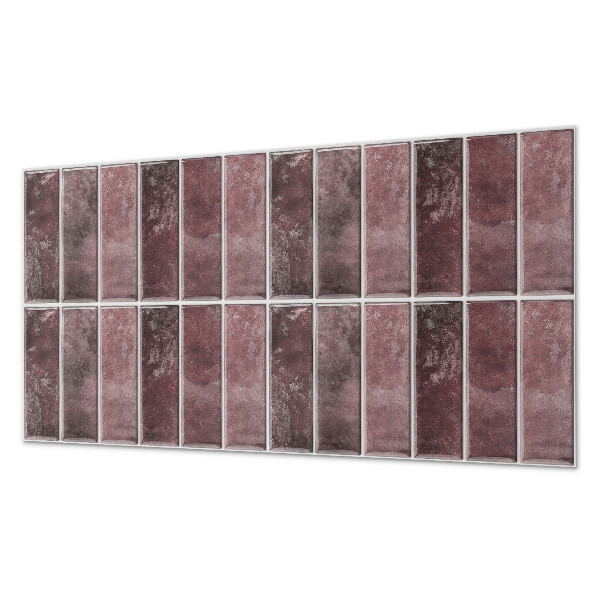 Pvc wandpaneel Vertikale Streifen in einem Mosaik