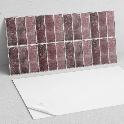 Pvc wandpaneel Vertikale Streifen in einem Mosaik