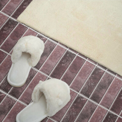 Pvc wandpaneel Vertikale Streifen in einem Mosaik