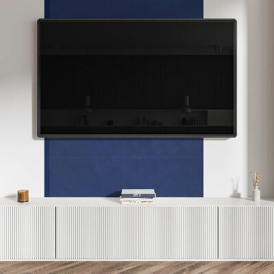 Wandverkleidung paneel Farbe: Marineblau