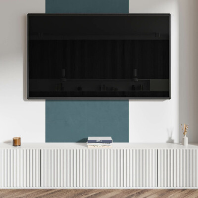 Pvc wandpaneel Dunkelblaugrüne Farbe