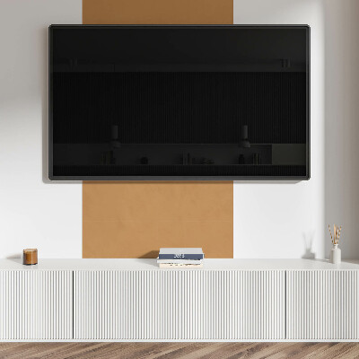 Wandverkleidung paneel Farbe Orange