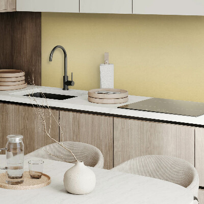 Pvc wandpaneel Pastellgelbe Farbe