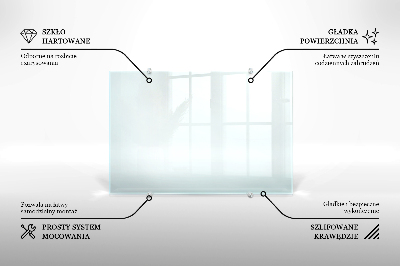 Spritzschutz für die Küche aus transparentem Hartglas