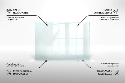 Spritzschutz für die Küche aus transparentem Hartglas