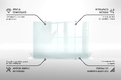 Spritzschutz für die Küche aus transparentem Hartglas