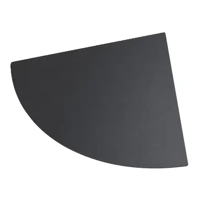 Bodenschutzmatte Grill Viertelkreis 100x100 cm
