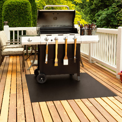 Grill-Bodenschutzmatte rechteckig 100x80 cm
