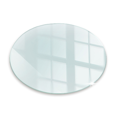 Funkenschutzplatte Glas transparent