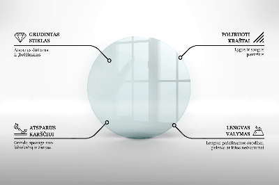Funkenschutzplatte Glas transparent