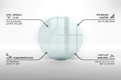 Funkenschutzplatte Glas transparent