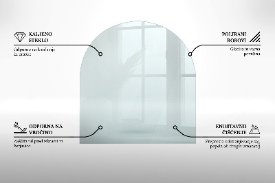 Glasplatte für Öfen transparent