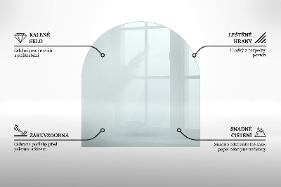 Glasplatte für Öfen transparent