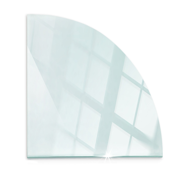 Kamin Glasplatte transparent