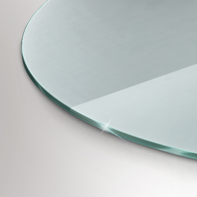 Kamin Glasplatte transparent