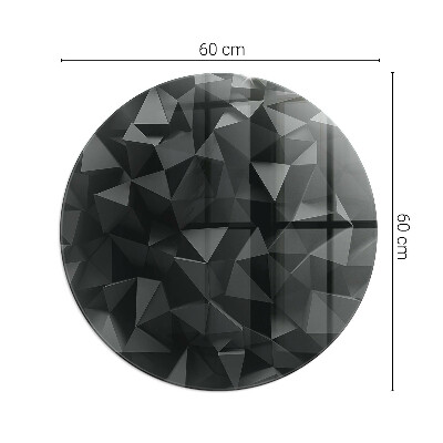 Glasplatte für Öfen Dreidimensionale Geometrie