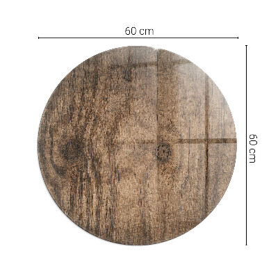 Glasplatte für Öfen Natürliches Holzmuster