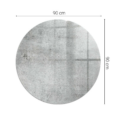Glasplatte für Öfen Rohbetonstruktur