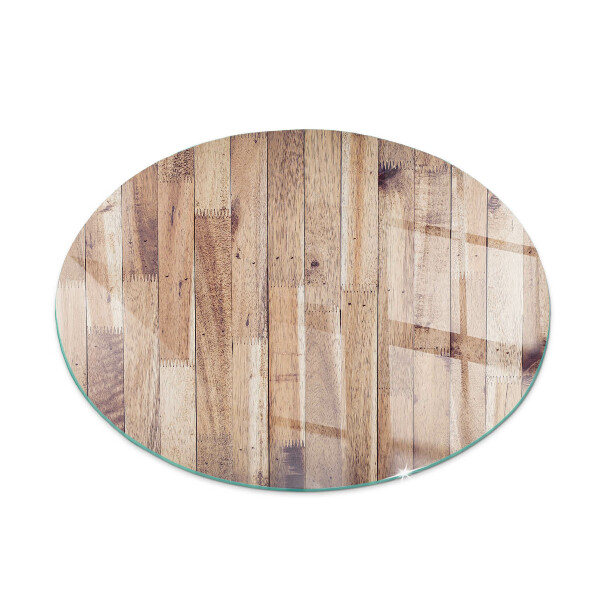 Glasplatte für Öfen Holzbrett im Layout
