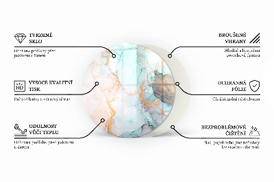 Glasplatte für Öfen Holzbrett im Layout