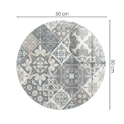 Glasplatte für Öfen Dekoratives Mosaikmuster