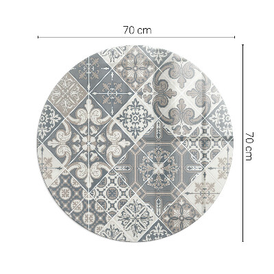 Glasplatte für Öfen Dekoratives Mosaikmuster