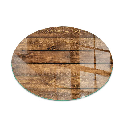 Glasplatte für Öfen Holzbrett mit Maserung