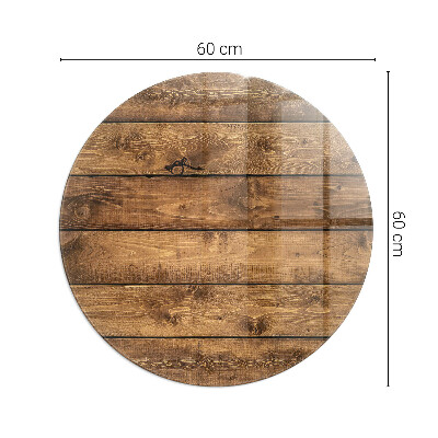 Glasplatte für Öfen Holzbrett mit Maserung