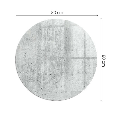 Glasplatte für Öfen Rohbetonstruktur