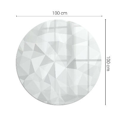 Glasplatte für Öfen Abstraktes geometrisches Muster