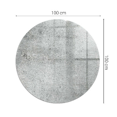 Glasplatte für Öfen Rohbetonstruktur