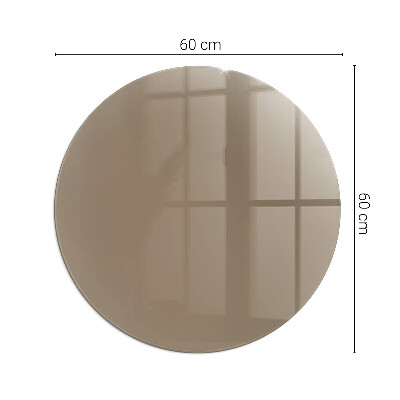 Glasplatte für Öfen Farbe Braun
