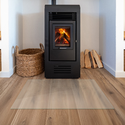 Glasplatte für Kamin Halbtransparente rechteckige
