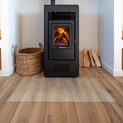 Glasplatte für Kamin Halbtransparente rechteckige