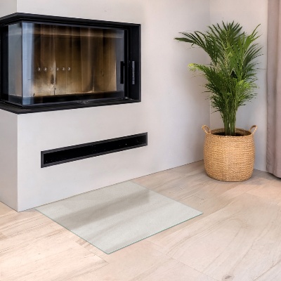 Glasplatte für Kamin Halbtransparente rechteckige
