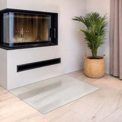 Glasplatte für Kamin Halbtransparente rechteckige