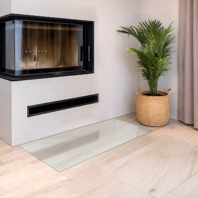 Glasplatte für Kamin Halbtransparente rechteckige