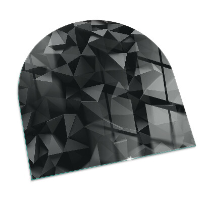 Glasplatte für Kaminöfen Geometrie in drei Dimensionen