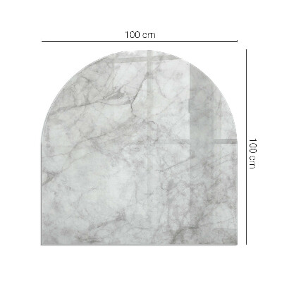 Glasplatte für Kaminöfen Marmorstruktur im eleganten Stil