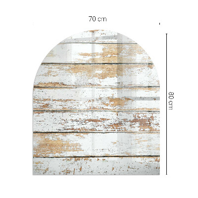 Funkenschutzplatte Kaminöfen Rostiges Holzbrett