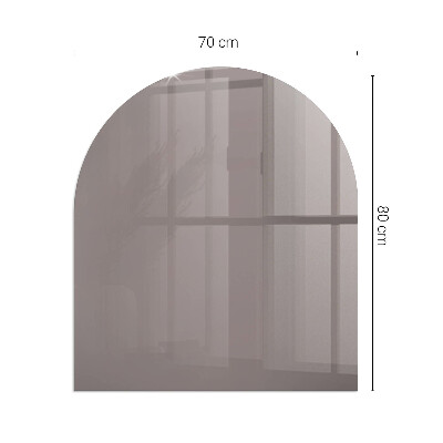 Funkenschutzplatte Kaminöfen Farbe Beige