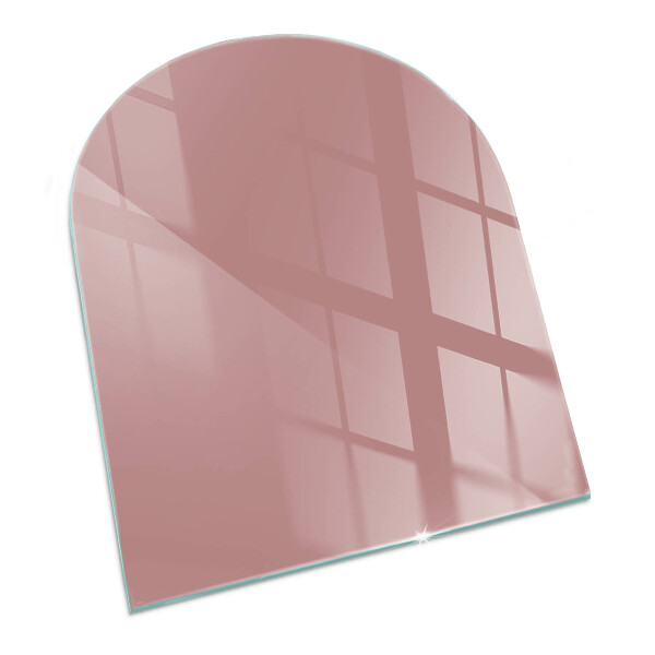 Funkenschutzplatte Kaminöfen Farbe Rosa