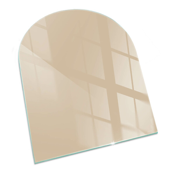 Funkenschutzplatte Kaminöfen Farbe Beige