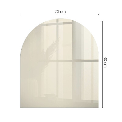 Funkenschutzplatte Kaminöfen Farbe Beige