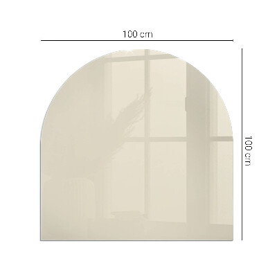 Funkenschutzplatte Kaminöfen Farbe Beige