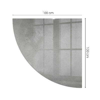 Funkenschutzplatte Glas Betontextur mit Effekt