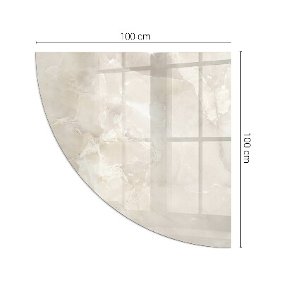 Funkenschutzplatte Glas Natürliches Marmormuster