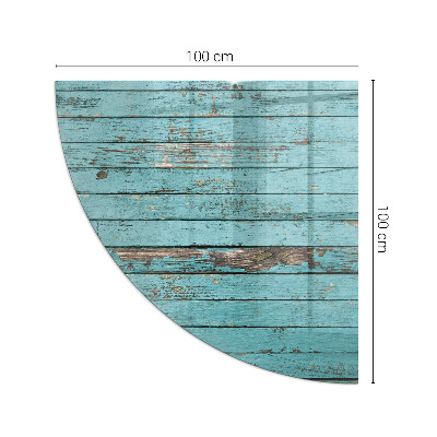 Funkenschutzplatte Glas Bretter im rustikalen Stil